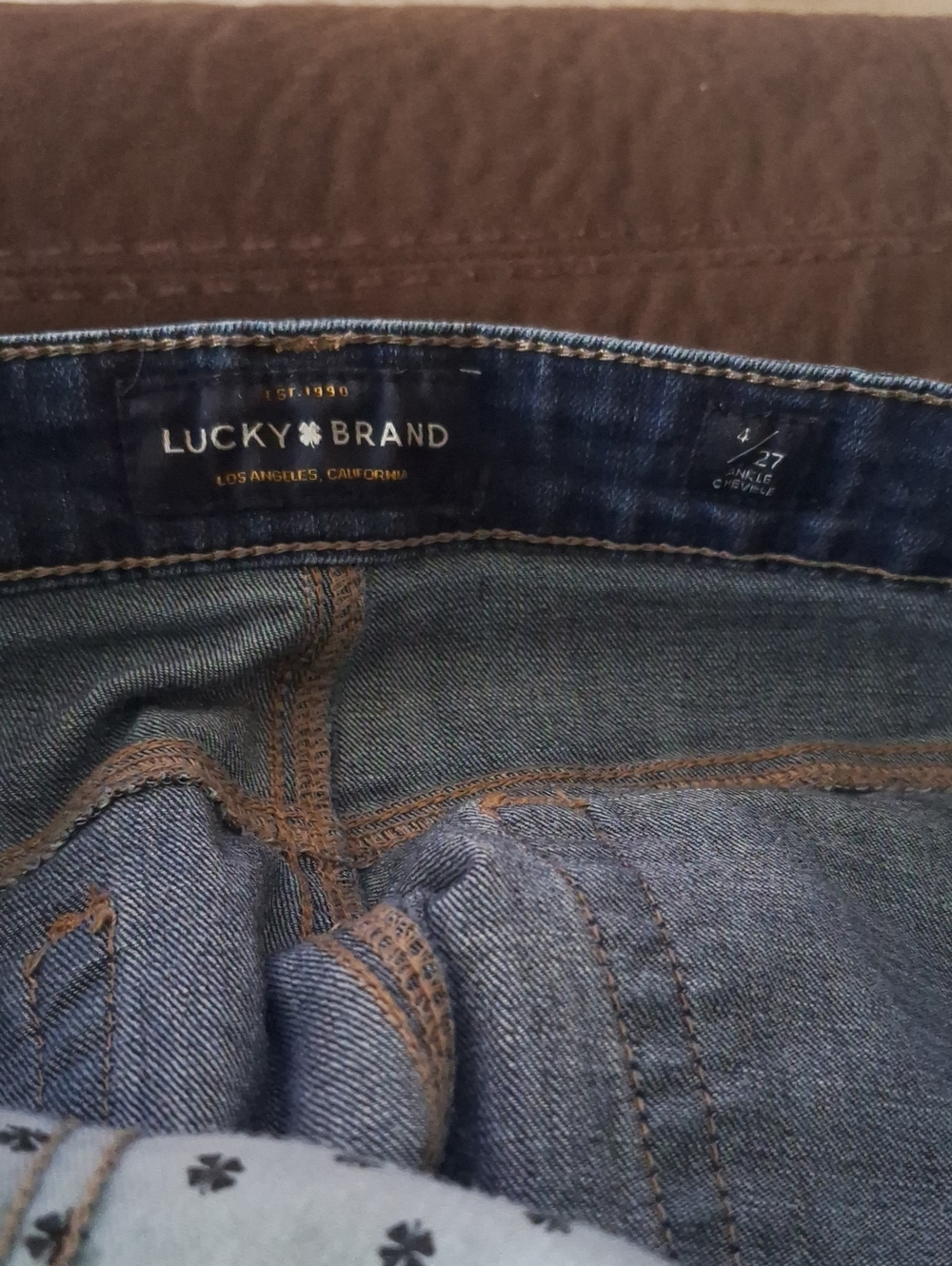 Lucky Brand Slim Fit Denim Jeans in Blue Wash